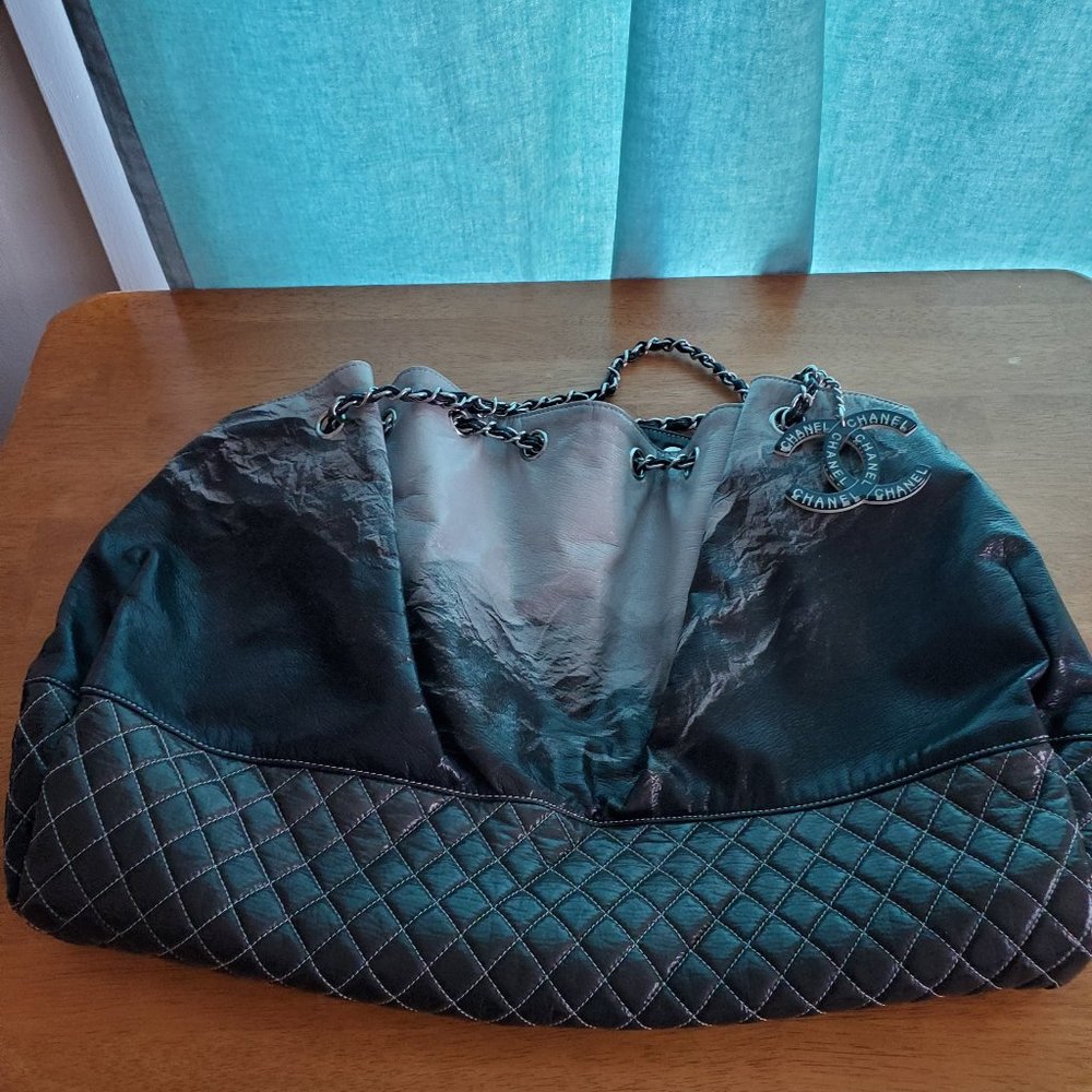 2008 Chanel Melrose Degrade Cabas Tote-Ombre